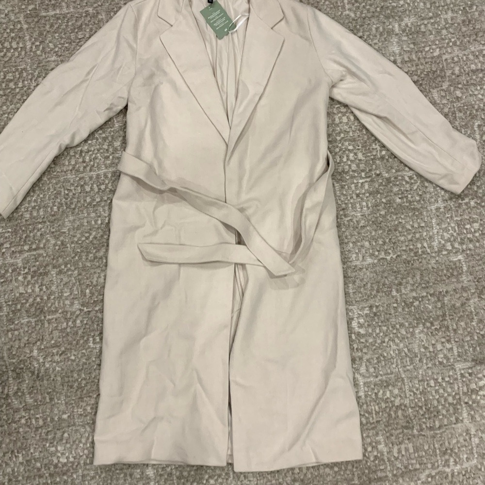 H&M Classic Cream Trench Coat